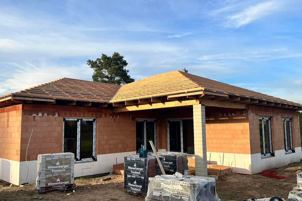 Nová střecha RD Vědomice 